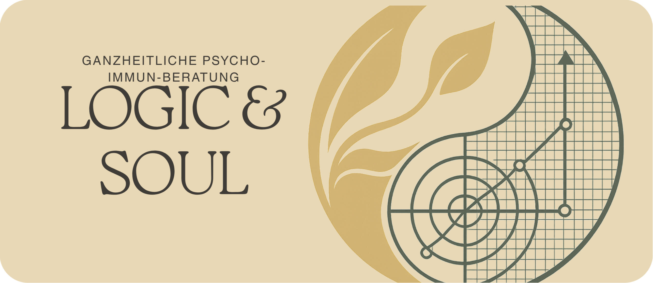 Logo Logic and Soul – Psychologische Beratung & Coaching München – Selina Blaß